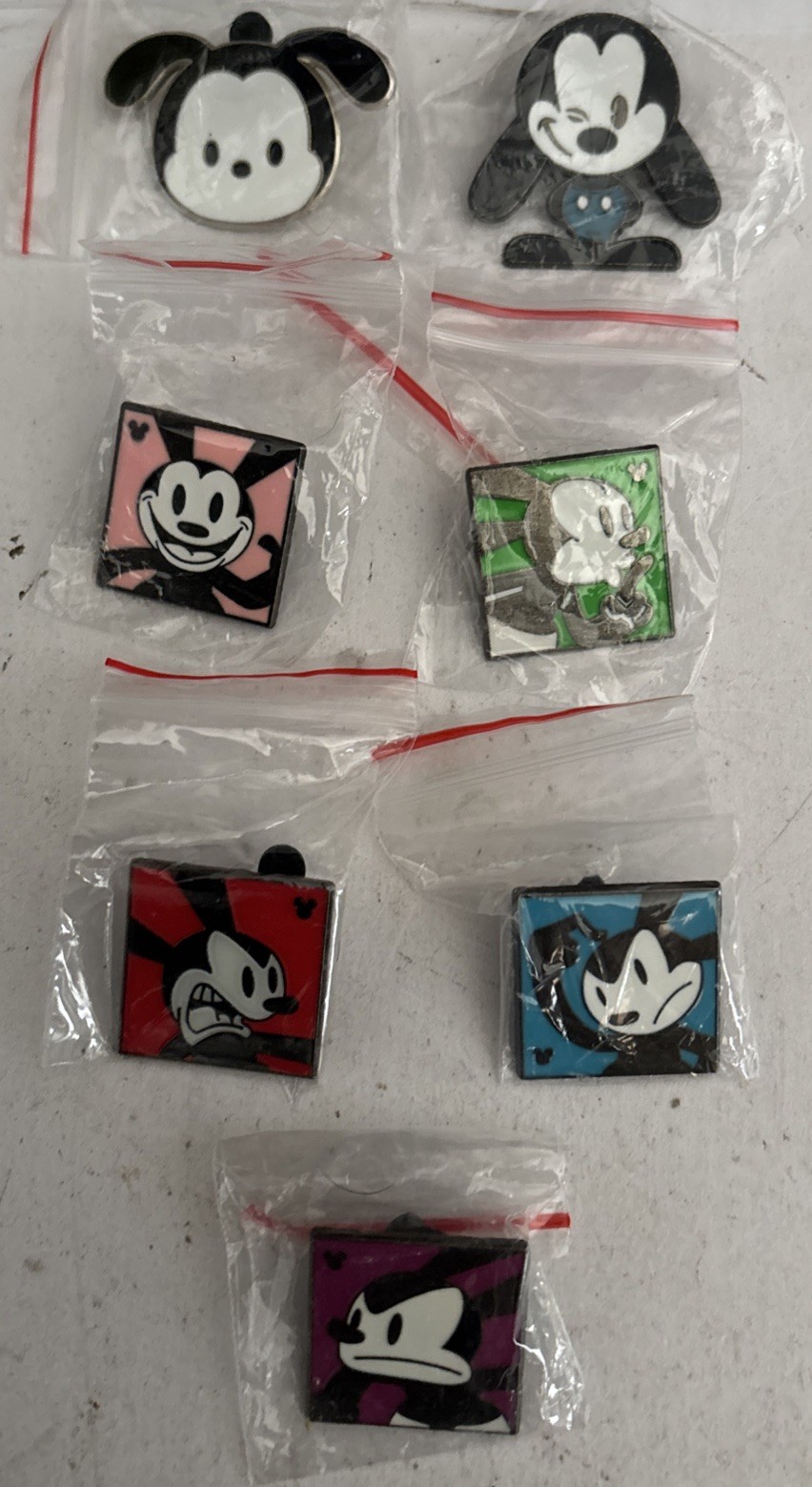 Disney OSWALD lot of 7 Pins
