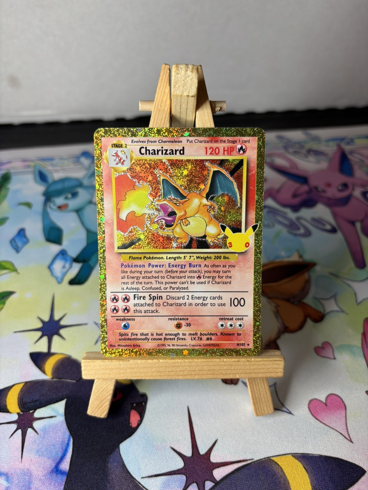 Pokemon 30th Anniversary Celebration Charizard Classic Collection 4/102 MINT