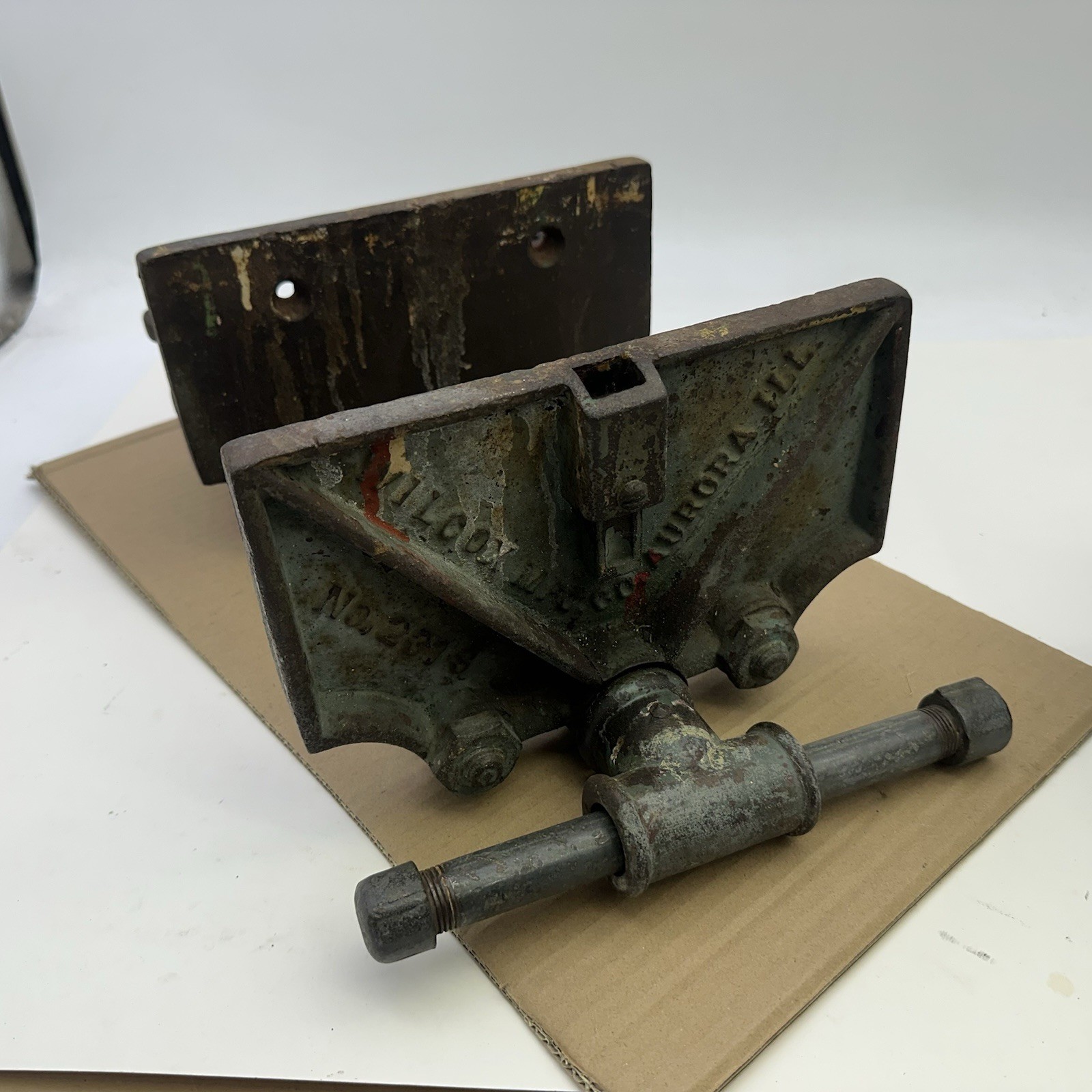 Vintage Wilcox 231S - 10” X 5” Wood Woodworking Vise Made In USA
