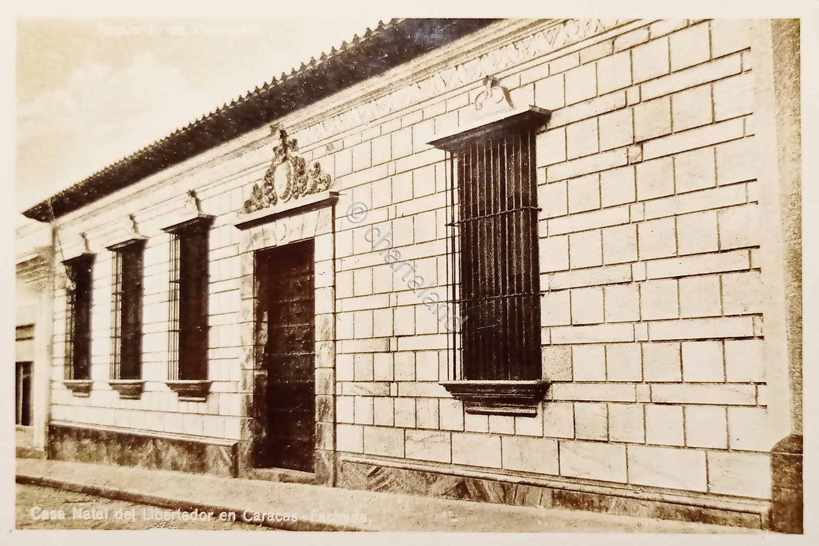 Postcard - Caracas (Venezuela) - Casa Natal del Libertador - 1935