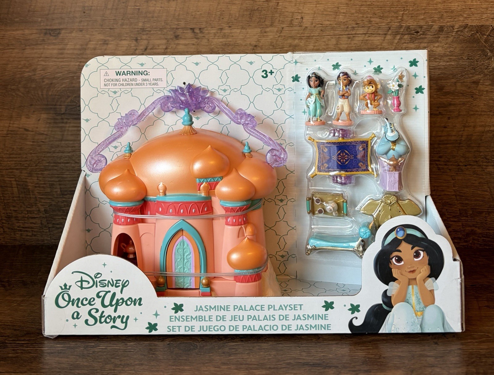 Once Upon a Story Jasmine Palace Micro Playset Aladdin NEW Disney Parks Souvenir