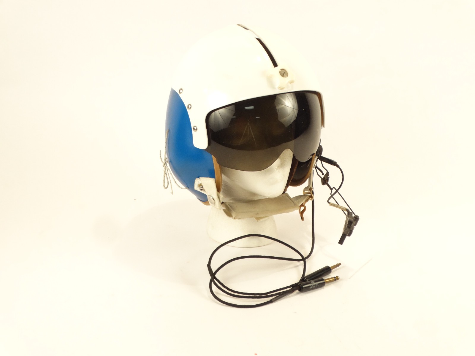Gentex Corporation HGU Helicopter Helmet #97427 (blue/white)
