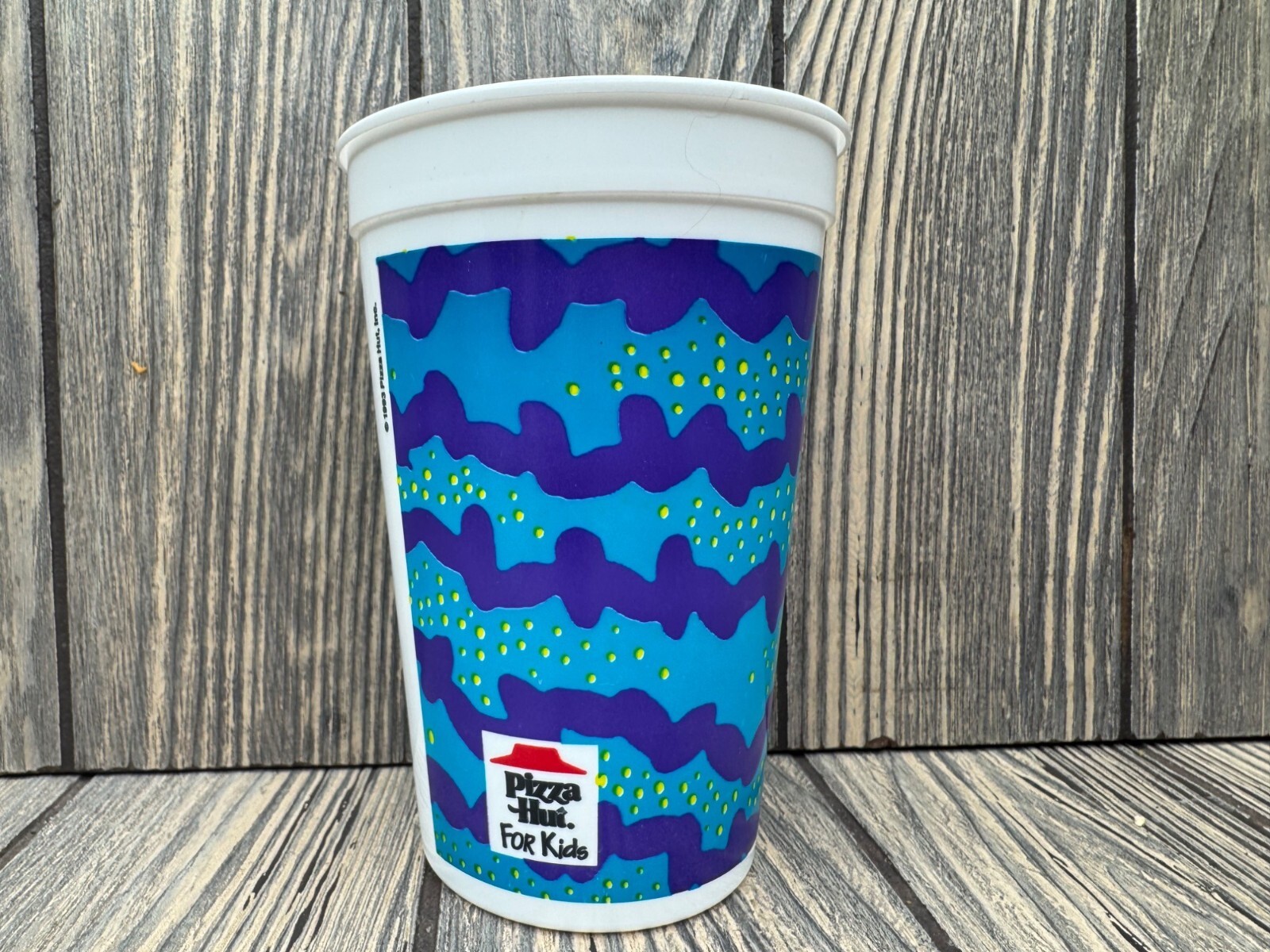 Vintage 1993 Pizza Hut For Kids Plastic Cup