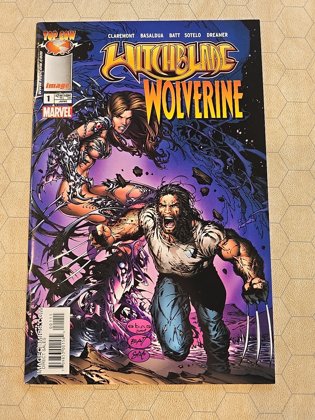 Witchblade & Wolverine (2004) # 1 - Top Cow Image Comics