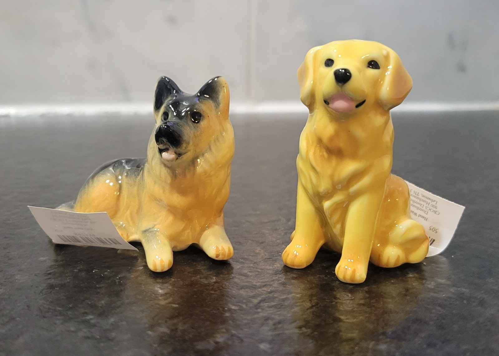 Cracker Barrel Dogs Mini Salt And Pepper  Shakers