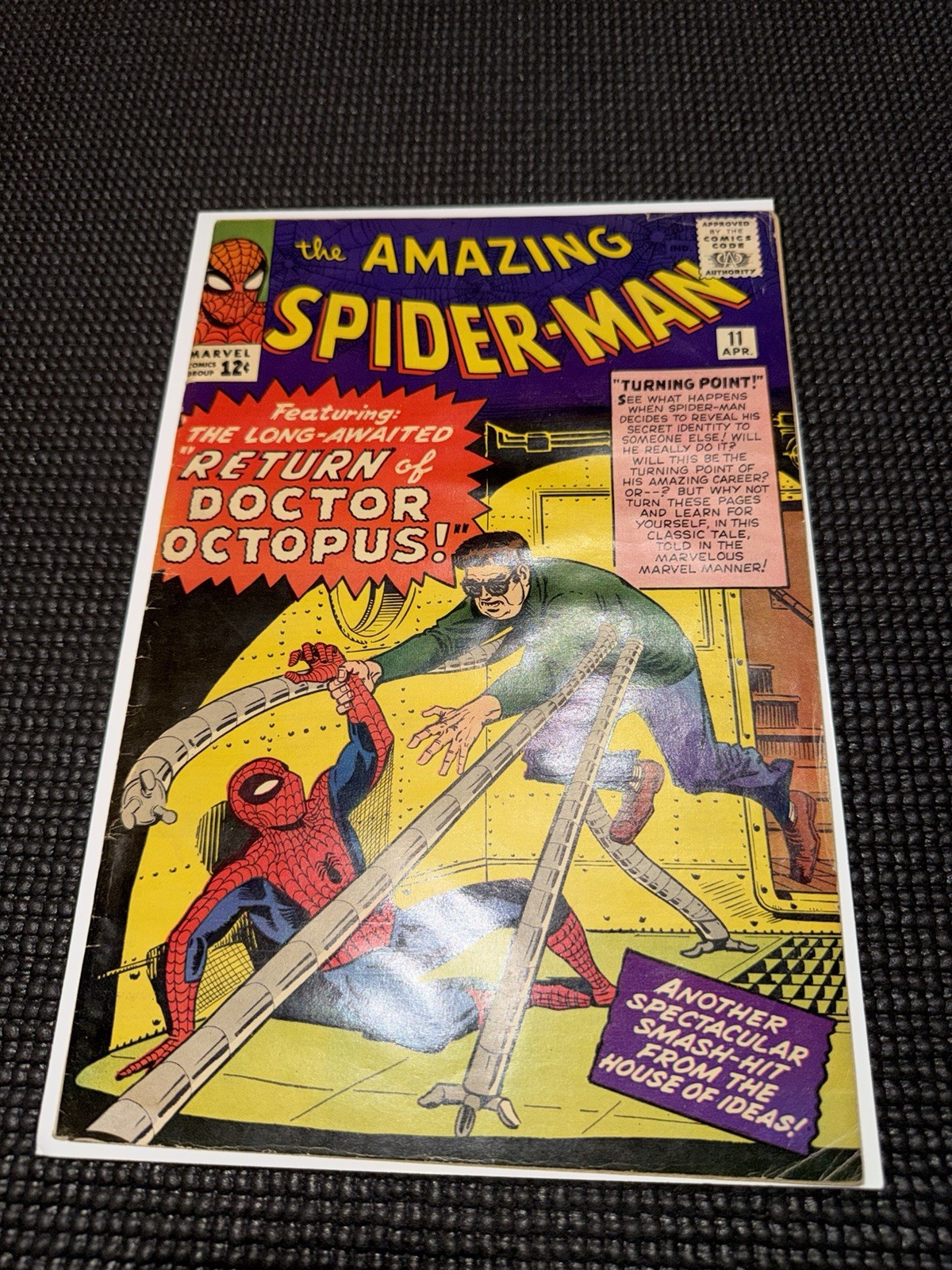 The Amazing Spider-man #11 - Second Appearance Of Doc Ock (TOP EDGE SLIGHT TRIM)