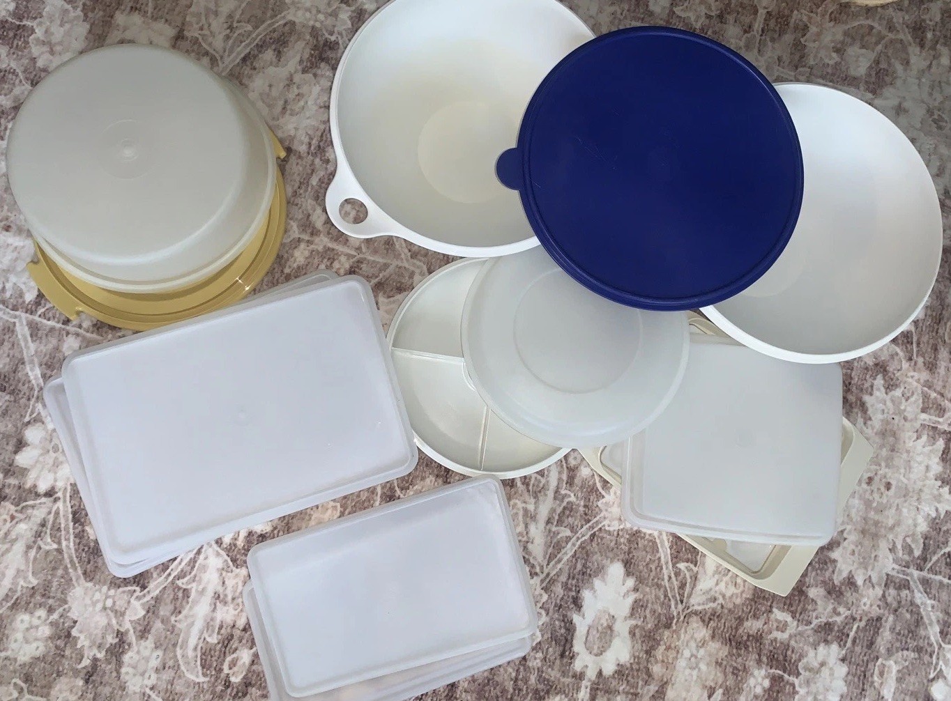 Vintage Tupperware Large 15 Pieces