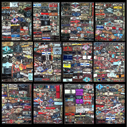 500 CIGAR BANDS Mixed Lot Huge Bulk Sampler Worldwide Vintage Modern USA Foreign