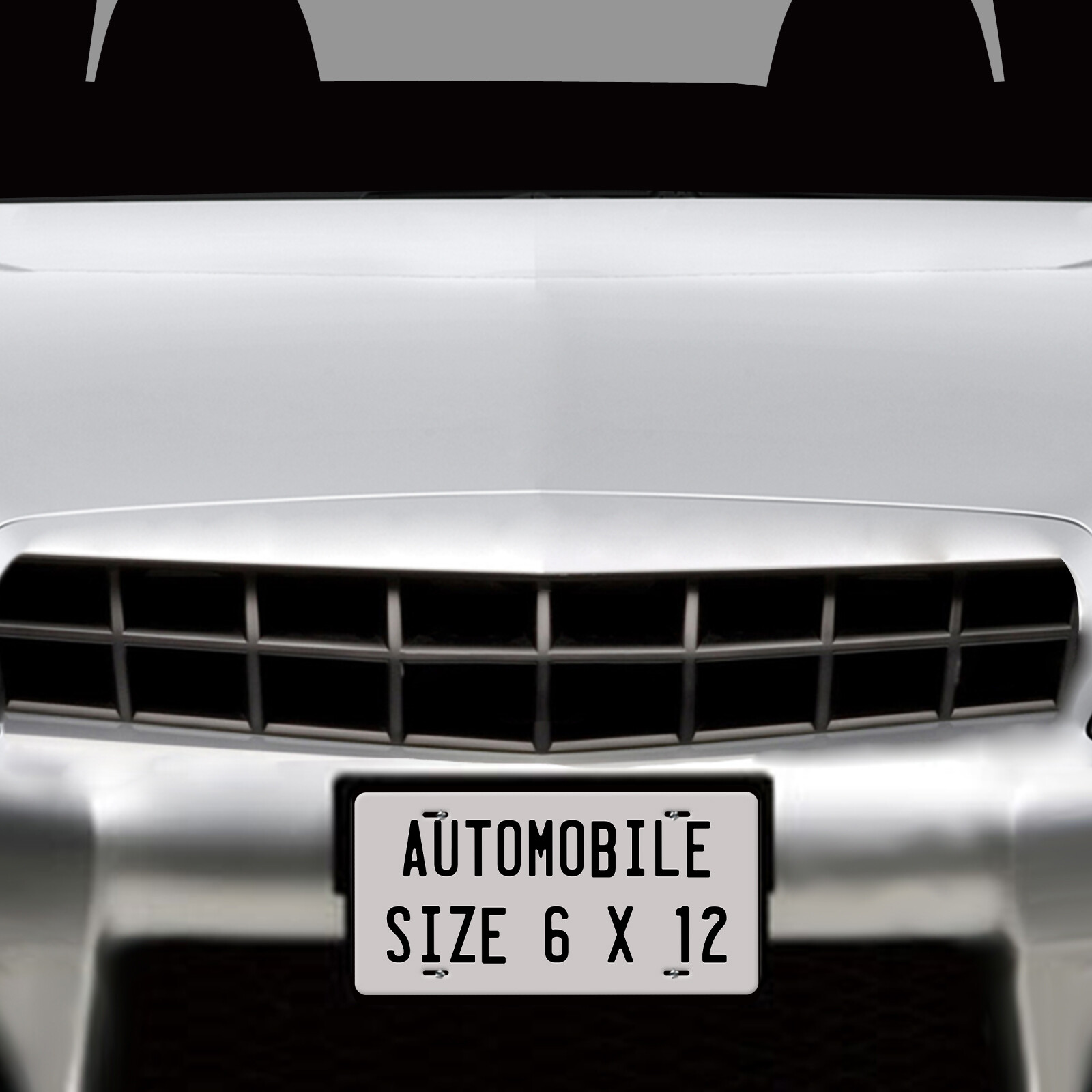 Any State USA Stars & Stripes Customized Novelty Auto Car License Plate ATV Bike
