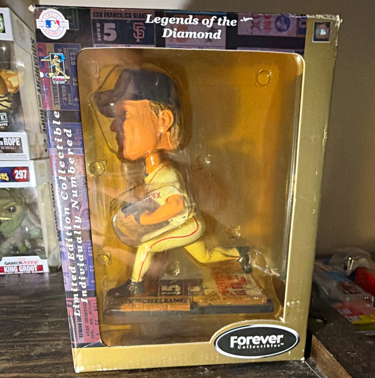 Forever Collectibles Legends of the Diamond Nolan Ryan LE Bobblehead