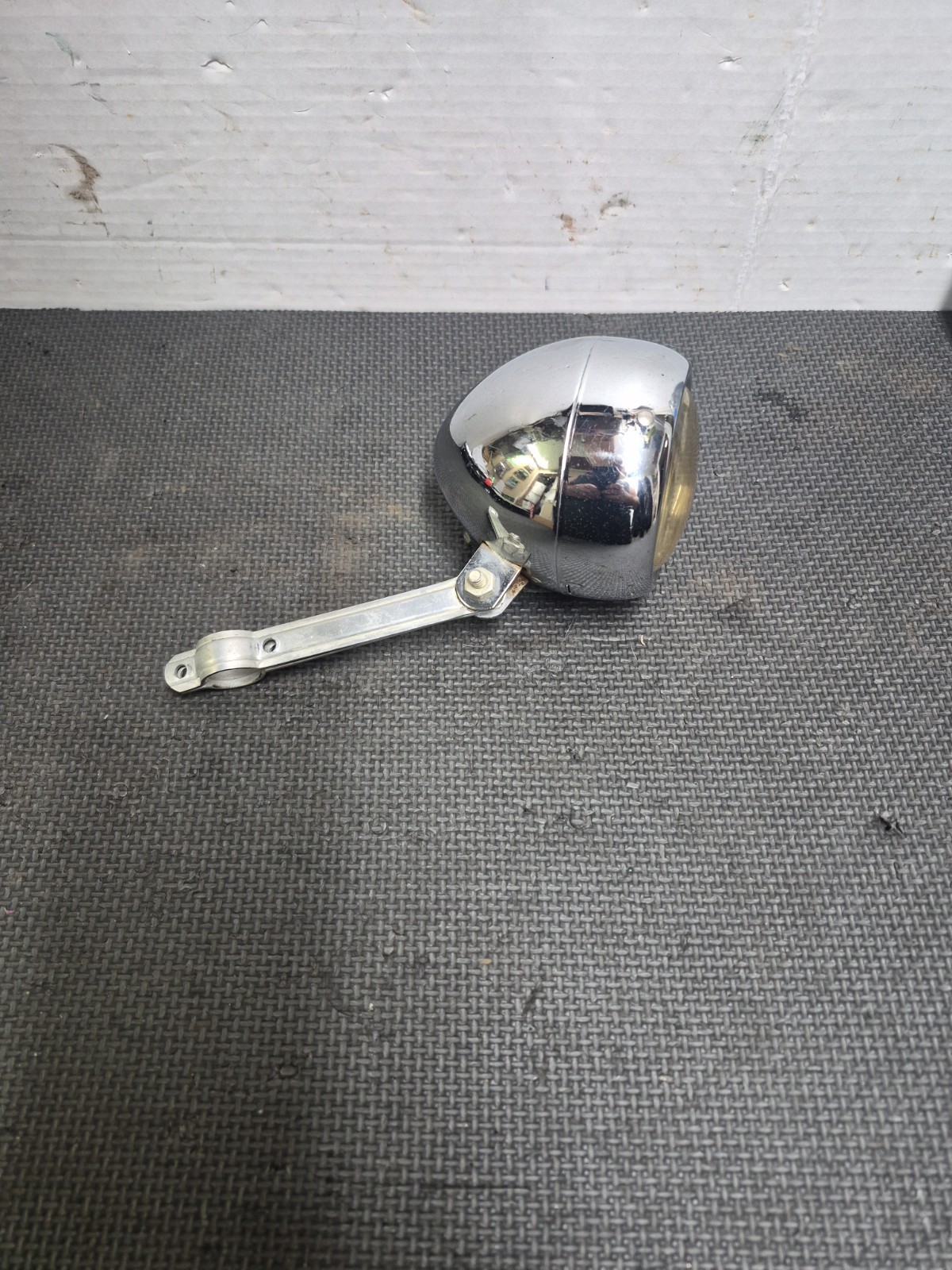 Vintage 1950's Bicycle Chrome Delta Ball Light Schwinn Corvette Roadmaster Cwc