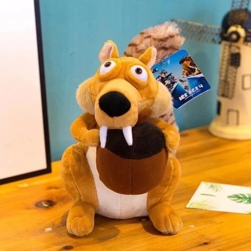 Disney Ice Age Scrat Soft Plush Stuffed Toys Dolls Kids Gift 20cm