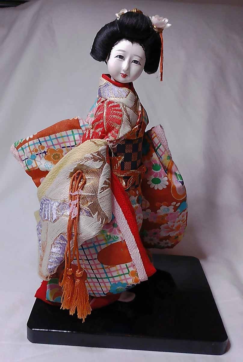 Vintage Japanese Kyugetsu Doll With Label