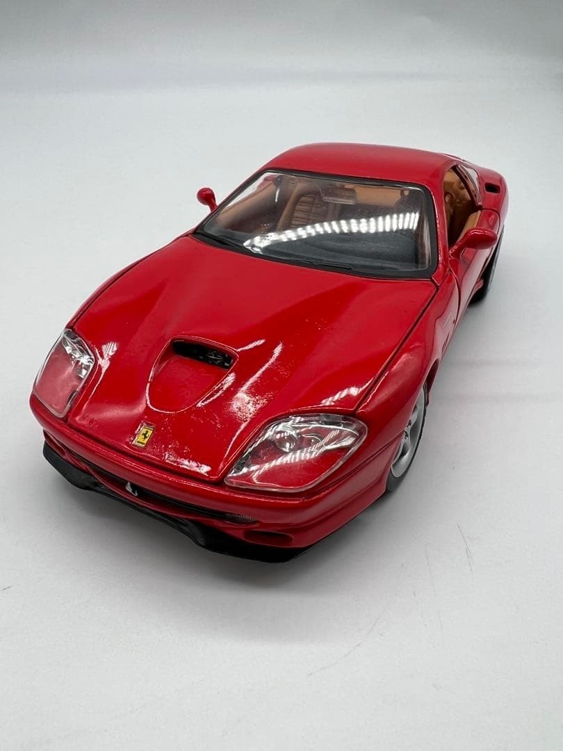 Maisto Ferrari 550 Maranello 1/24 Red Diecast Model Car Used No Box