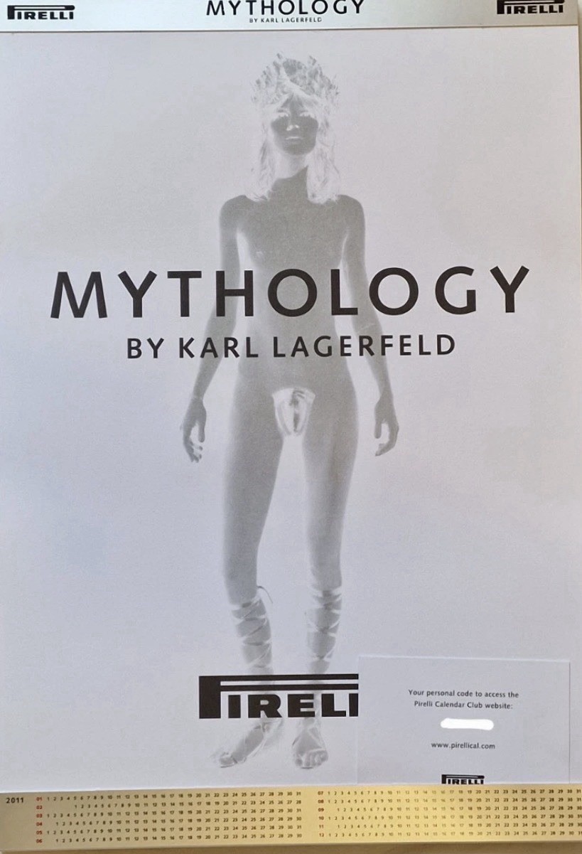 Pirelli Calendar 2011 – Mythology by Karl Lagerfeld – Sealed with Box