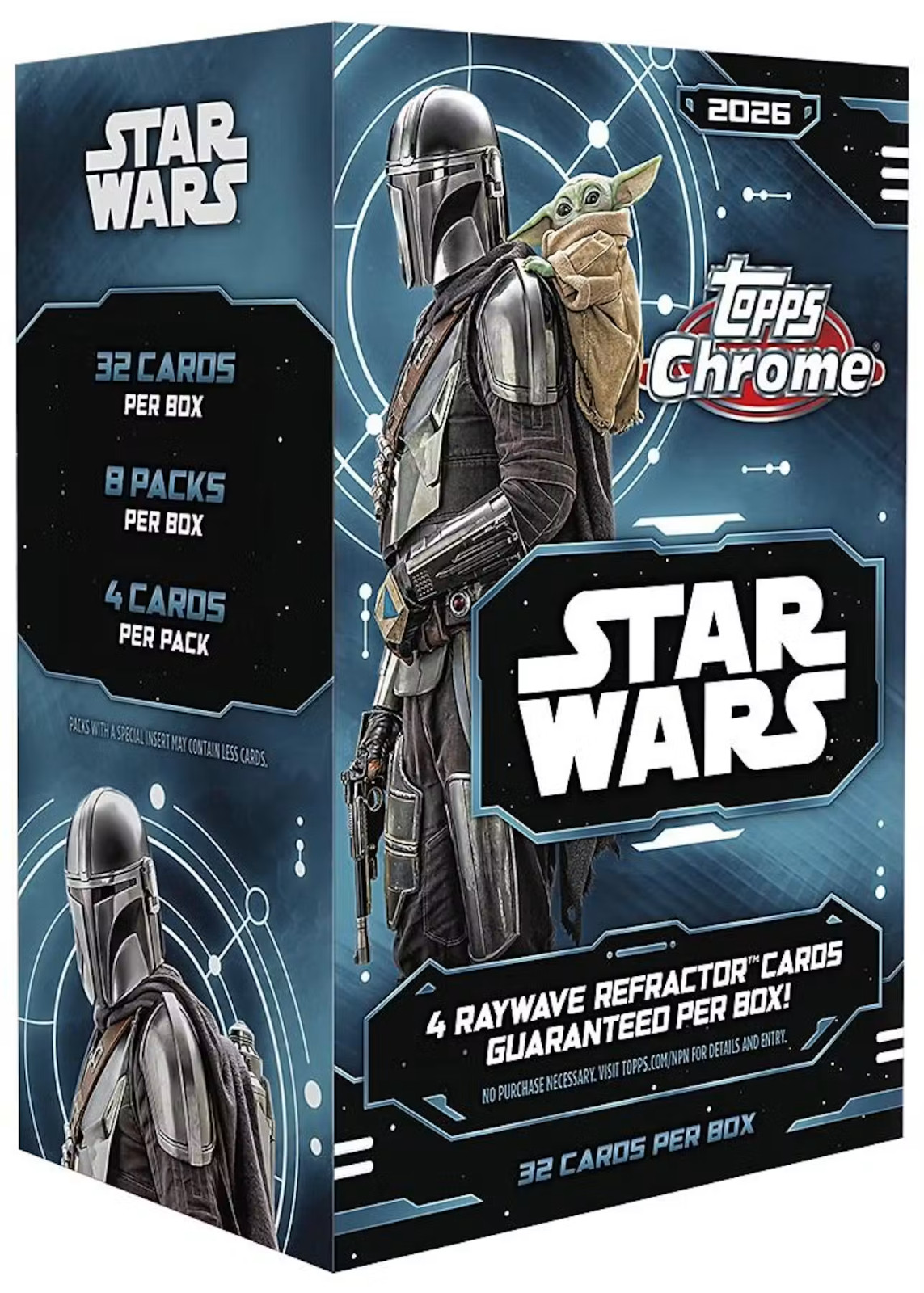 2026 TOPPS CHROME STAR WARS Blaster Box Disney - Factory Sealed - eBay LIVE RIP