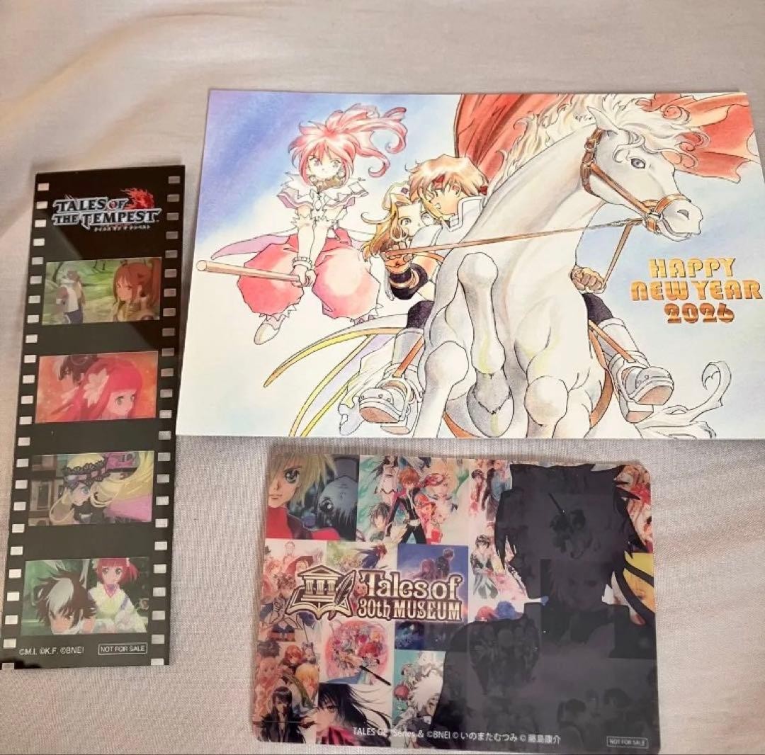 TALES OF 30th MUSEUM 30th AnnIversary Exhibition 3 items