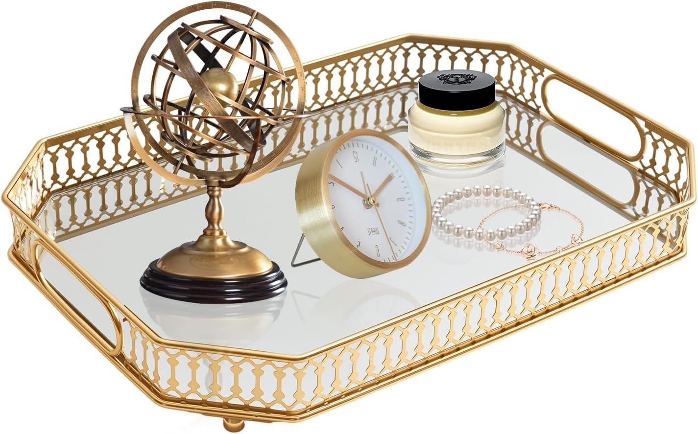 Large Size Gold Durable Decorative Organizer - Scratch-Resistant Large Size Gold Durable Decorative Organizer - Scratch-Resistant