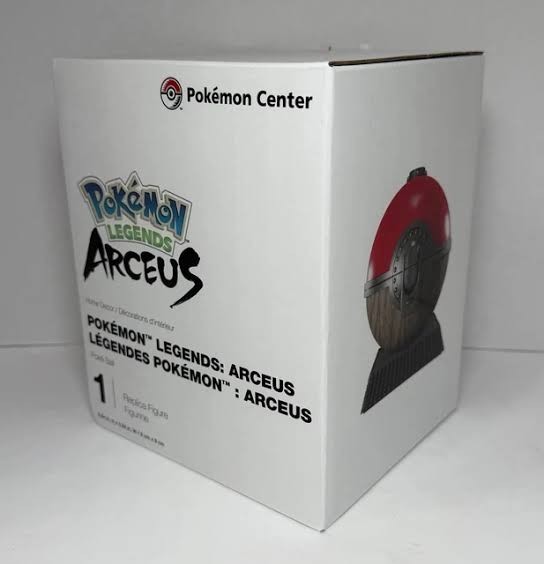 Pokémon Legends: Arceus Poké Ball Replica Figure [NEW from Pokémon Center]
