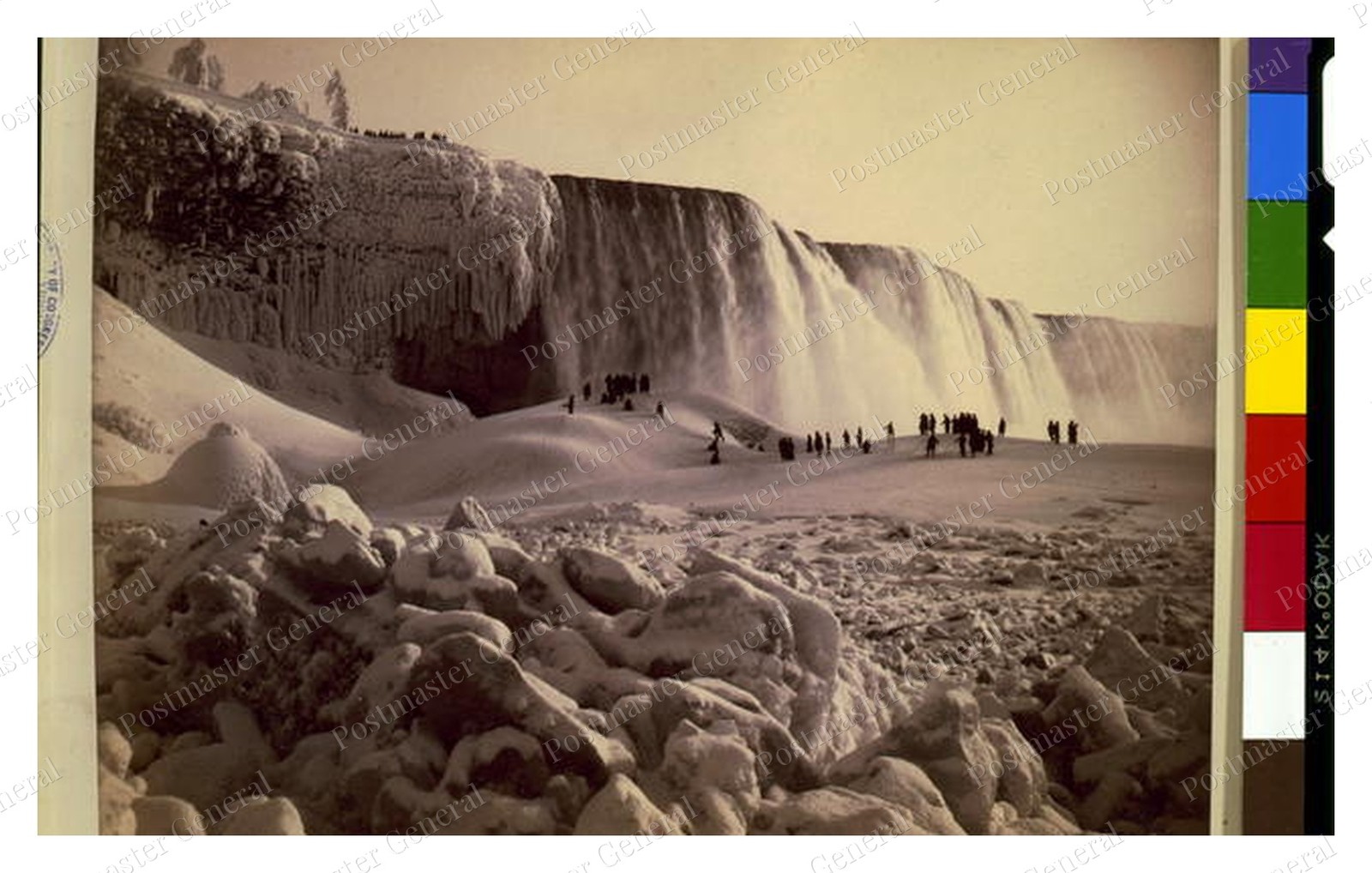 Niagara Falls American Fall Standard Postcard COPY RPPC