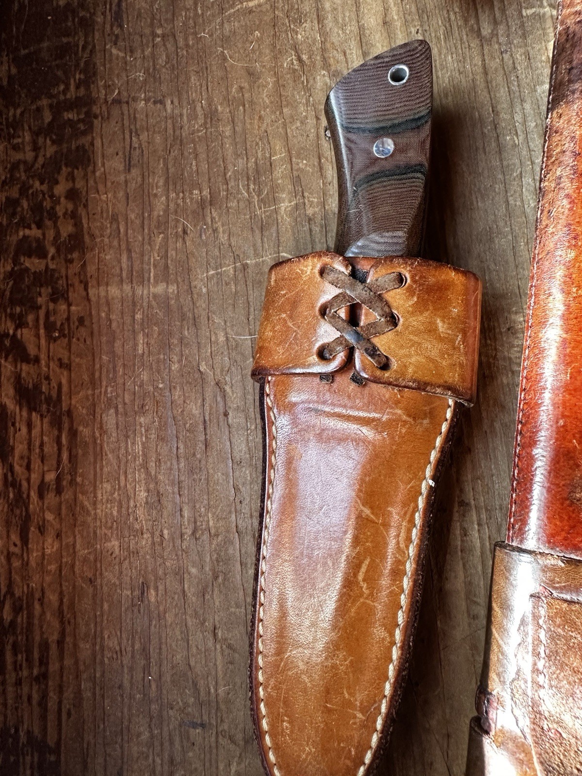 vintage benchmark knife