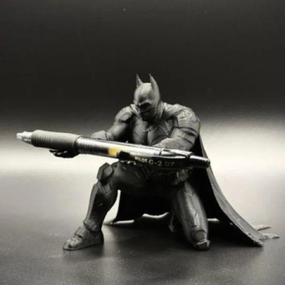 Batman Pen Holder - Custom Desktop Decor Pen Holder