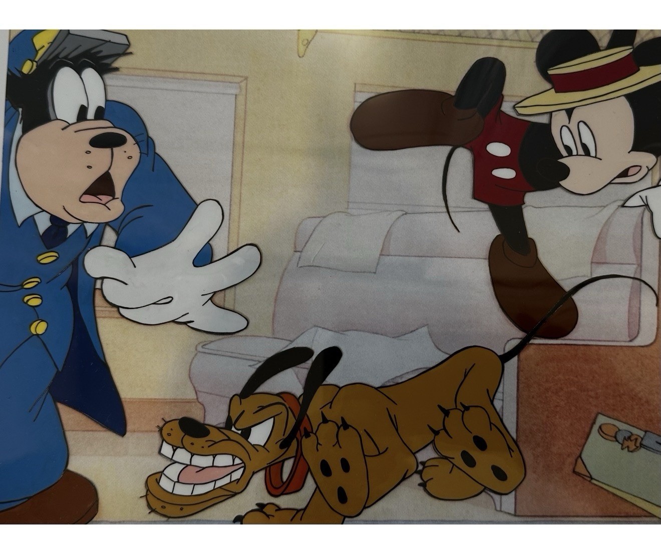 Mr Mouse Takes a Trip 1940 Animation Cel (Mickey Mouse)