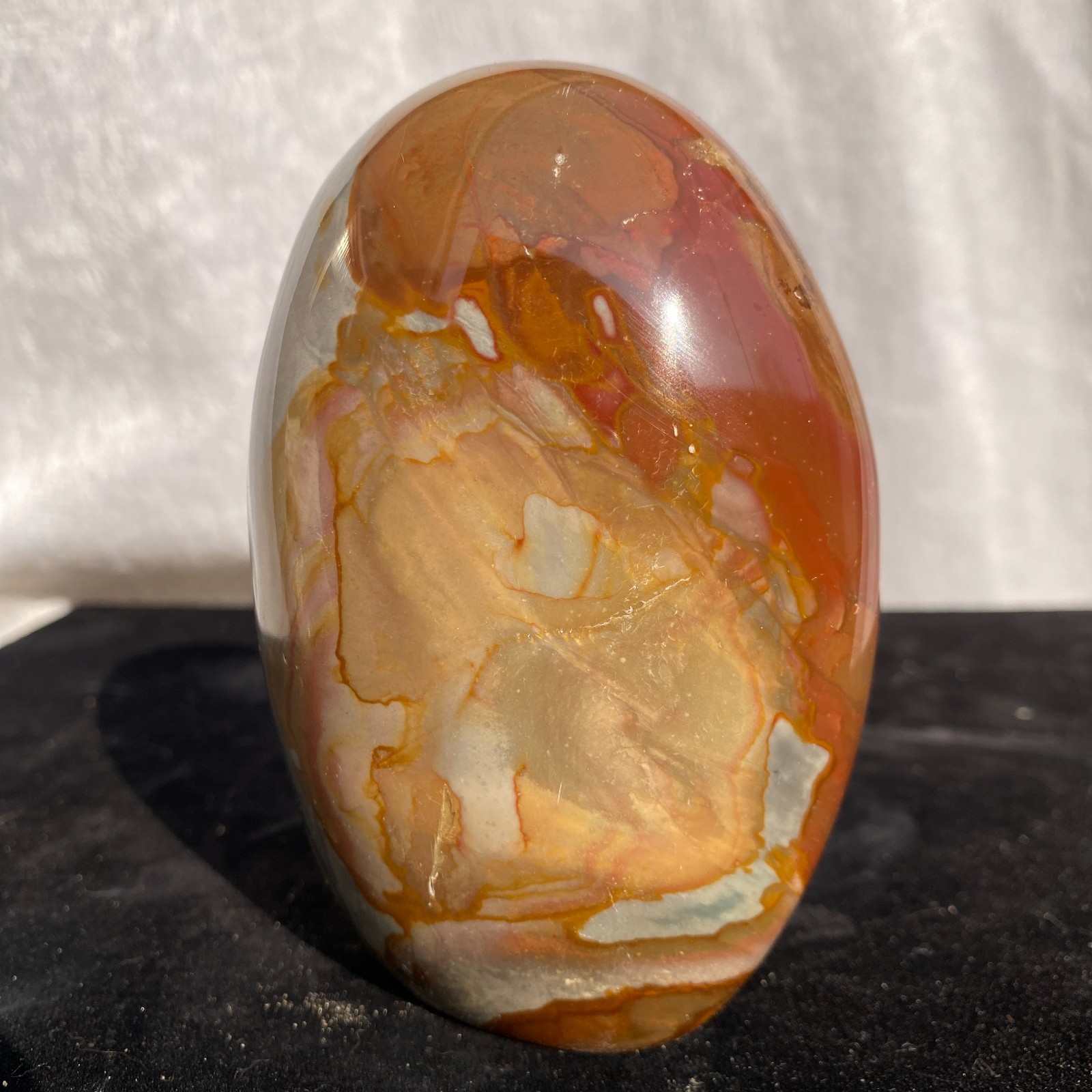 685g Natural Polychrome Ocean Landscape Jasper Stone Mineral Display Specimen