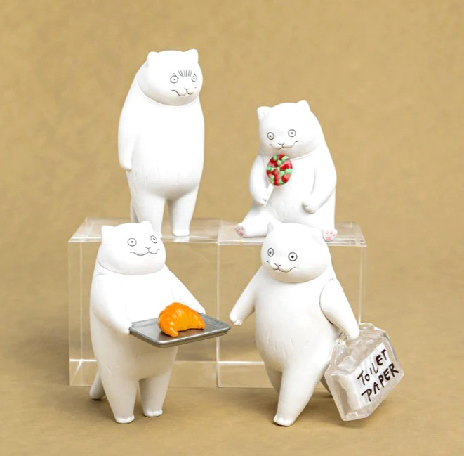 Kuroyama Kathy Lam Figure Collection Full set of 4 Capsule toy