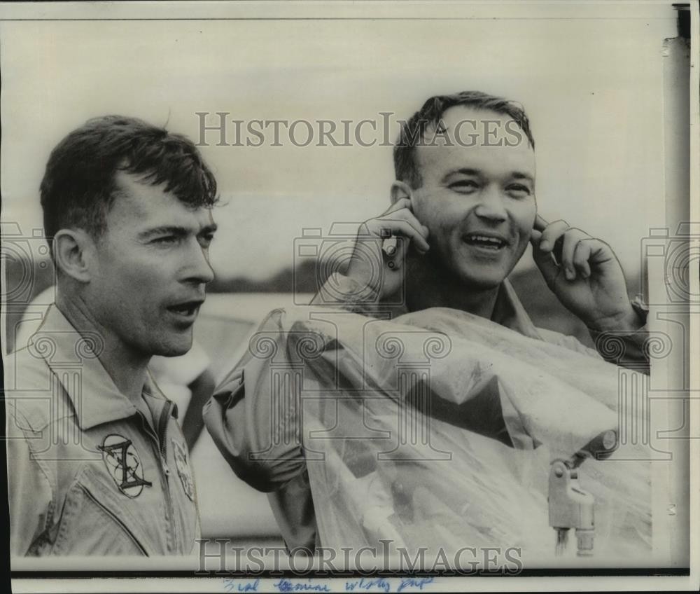 1966 Press Photo Astronauts of the Gemini 10 - nosp00292