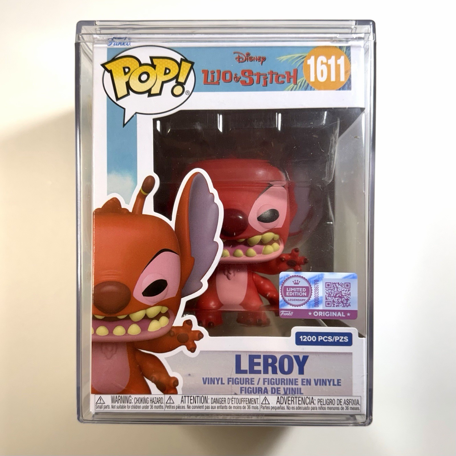 Funko Pop Lilo & Stitch Leroy #1611 LE 1200 SEALED