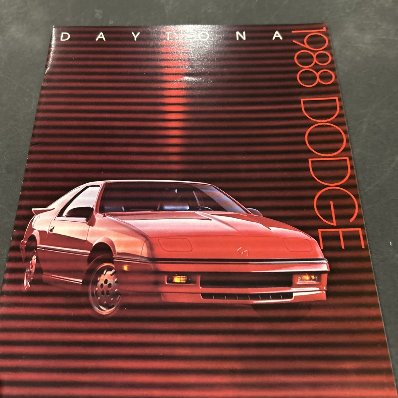 Original 1988 Dodge Daytona Deluxe Sales Brochure 88 Pacifica Shelby Z
