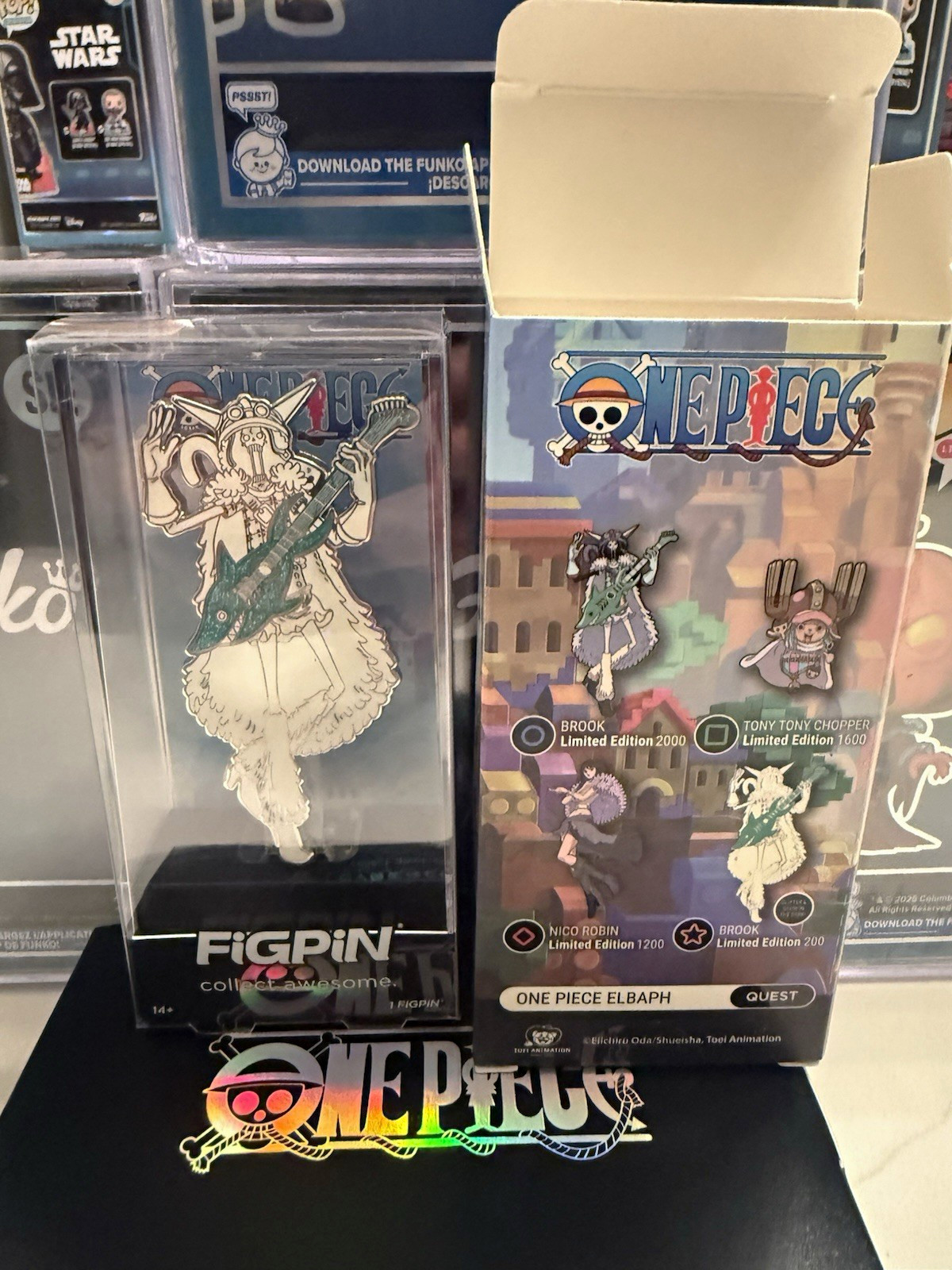 FiGPiN One Piece Elbafh Brook Enamel Pin LE 200 NYCC Exclusive 2026