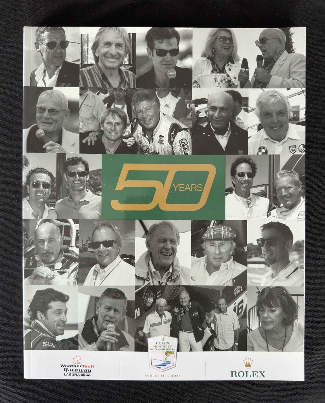 2024 50th Rolex Monterey Motorsports Reunion Program Laguna Seca
