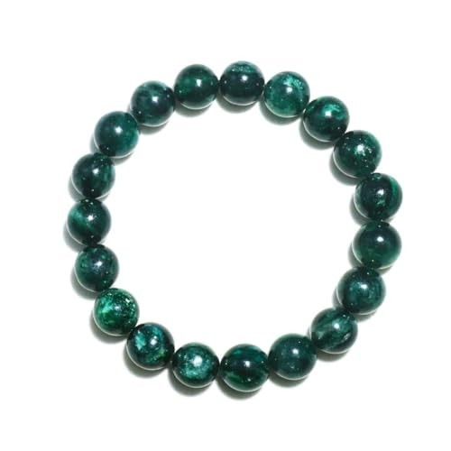 Emerald Bracelet 8mm Natural Stone Chakra Bracelet for Adults