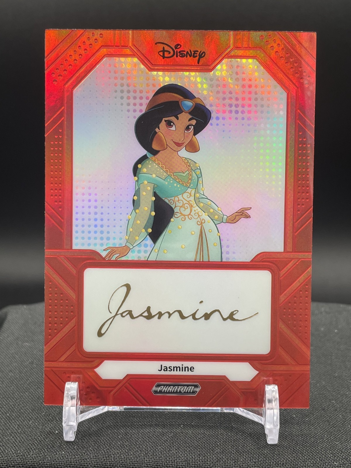 2025 Kakawow Phantom Disney - Jasmine - Signature (Auto) - Red 60/75