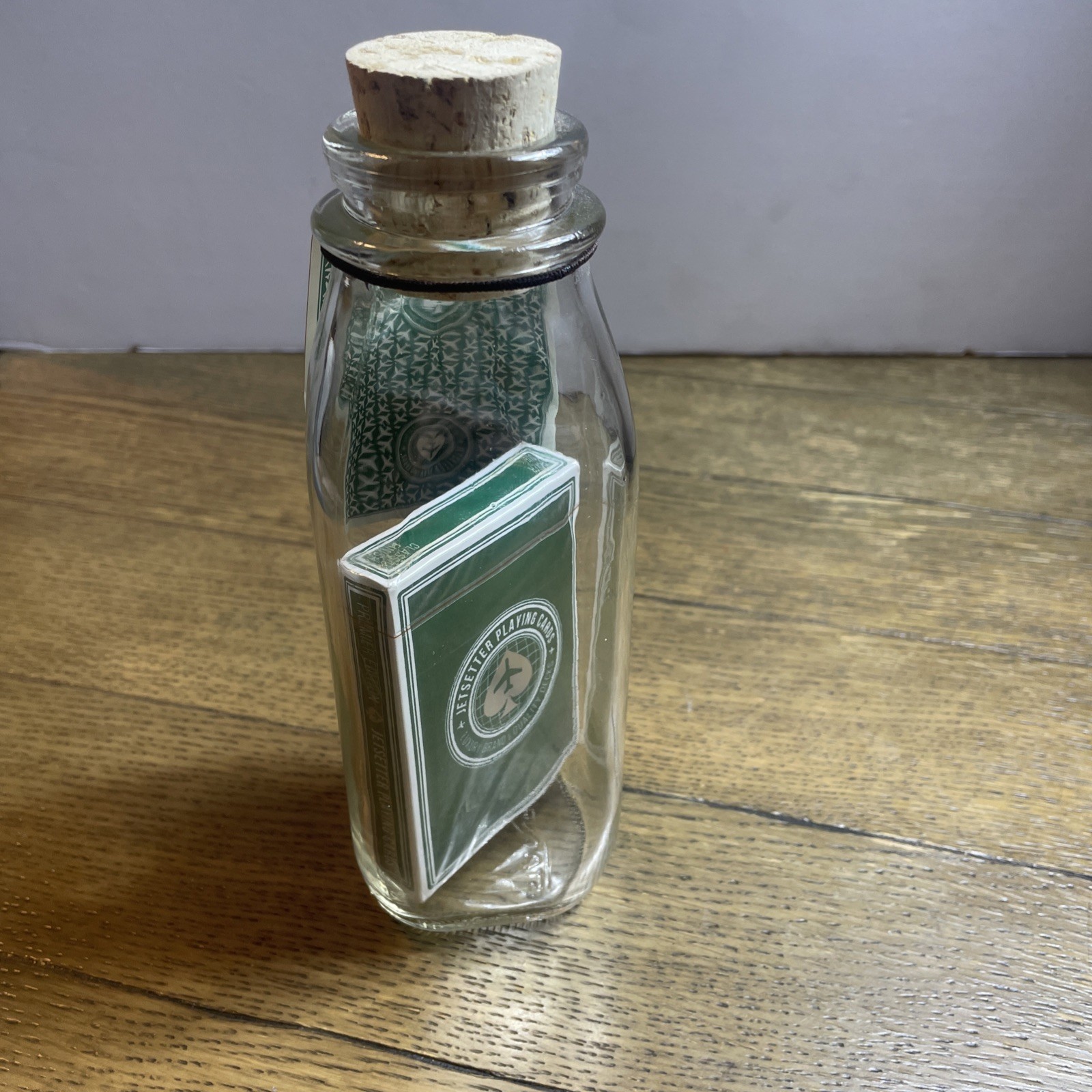 JAMIE D GRANT ANYTHING IS POSSIBLE JETSETTER SEALED CARDS IN BOTTLE