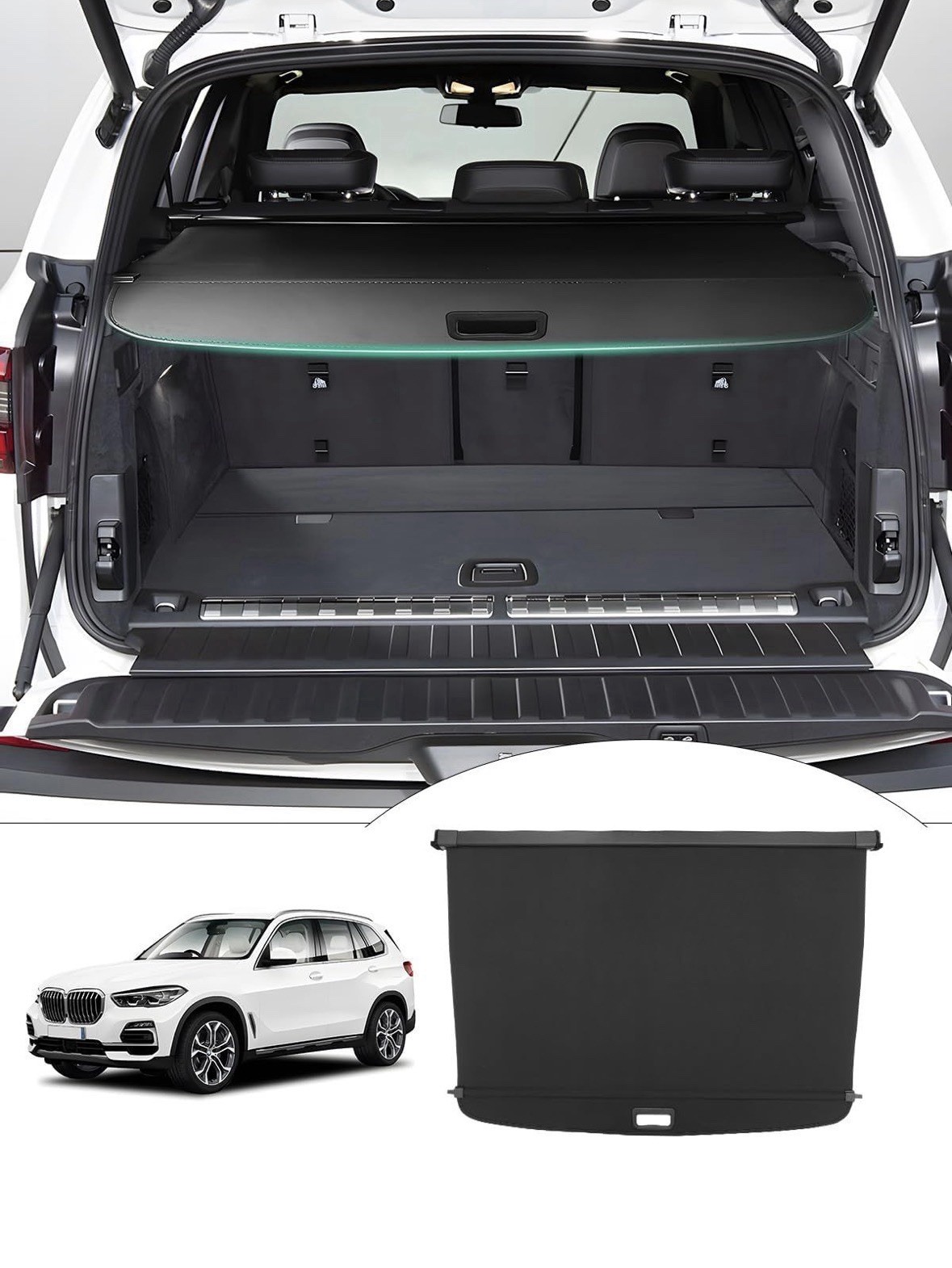 Powerty Cargo Cover for 2019-2025 2026 BMW X5 Trunk 15) | 2019-2026 Jos