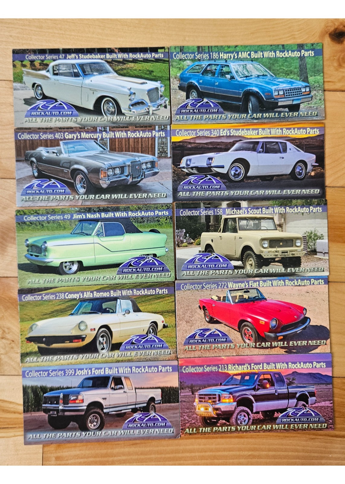 10 pc ROCKAUTO MAGNET LOT