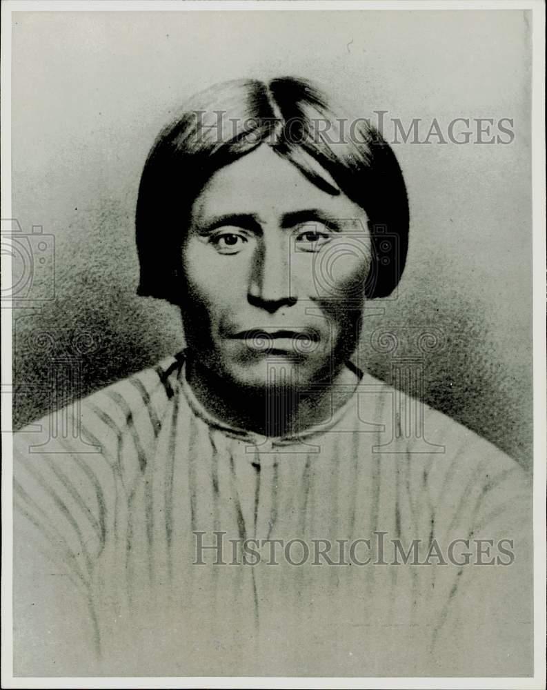 1873 Press Photo Captain Jack, leader of Modoc Indians. - kfx35538