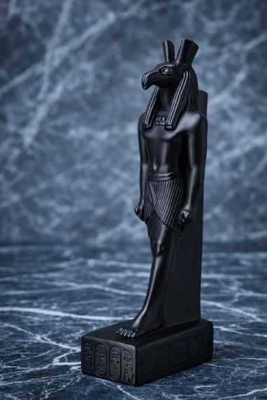 Egyptian God Seth Black Replica Statue Storm Deity Ancient Style New