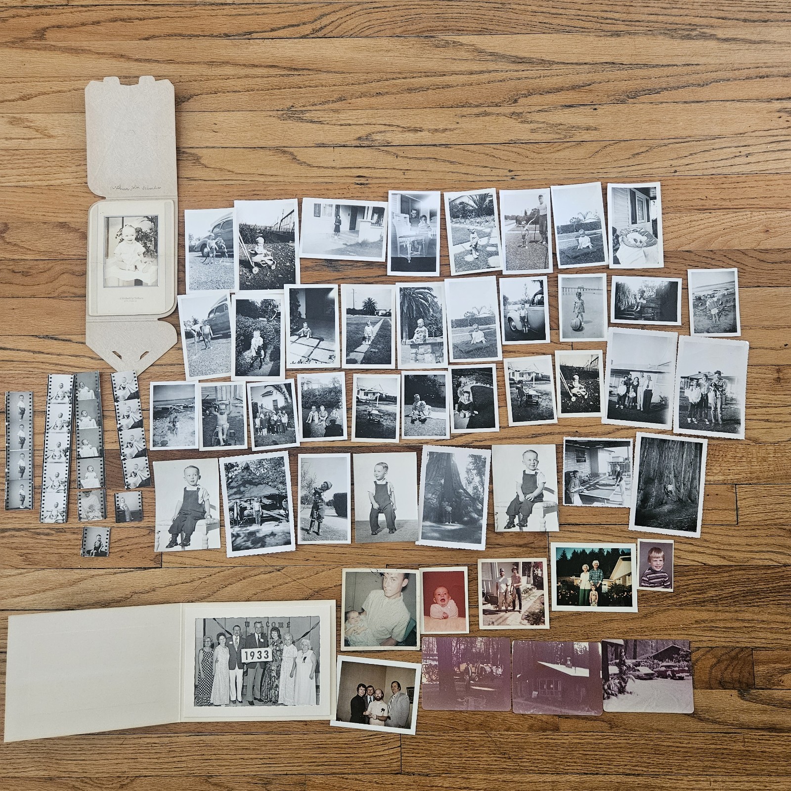 VINTAGE 1940-70\'S SMALL LOT OF PHOTOS OF AMERICAN CALIFORNIAN CHILDREN FAMILY