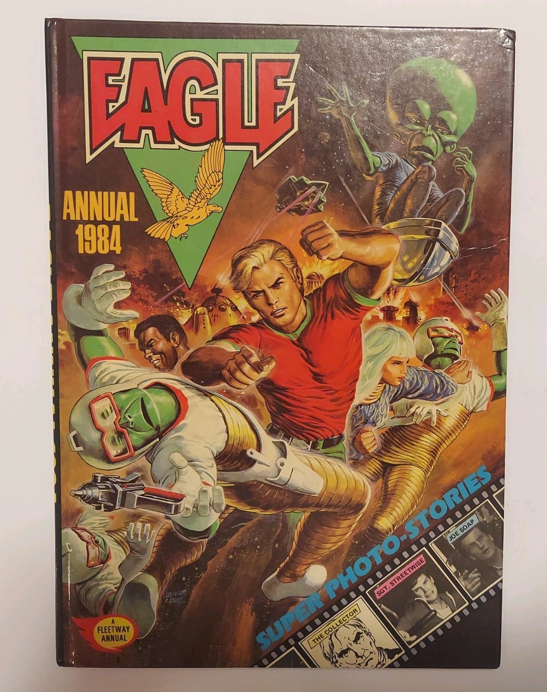 Eagle Annual 1984 Fleetway Annual Dan Dare Joe Soap UK Comics Color
