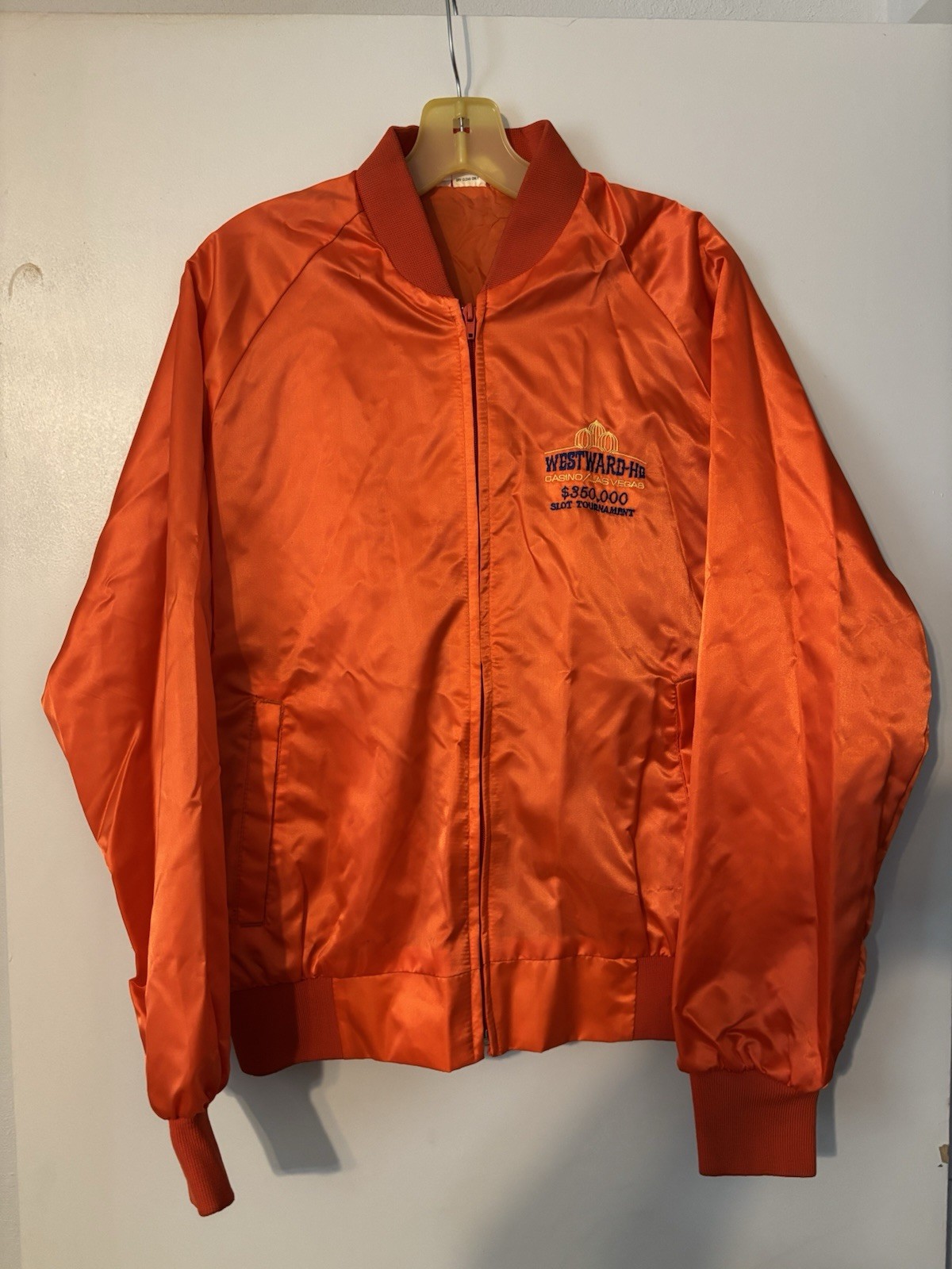 VTG WESTWARD HO CASINO LAS VEGAS $350,000 Slot Tournament RED SATIN JACKET 