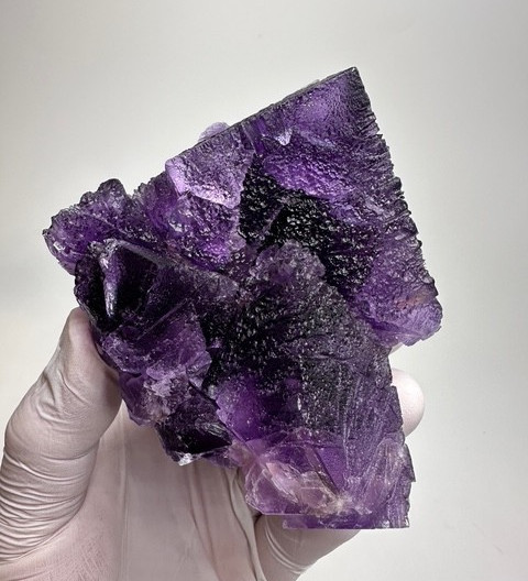 Large Clear Purple Fluorite Specimen - Hastie\'s Quarry, Cave-In-Rock, Illinois