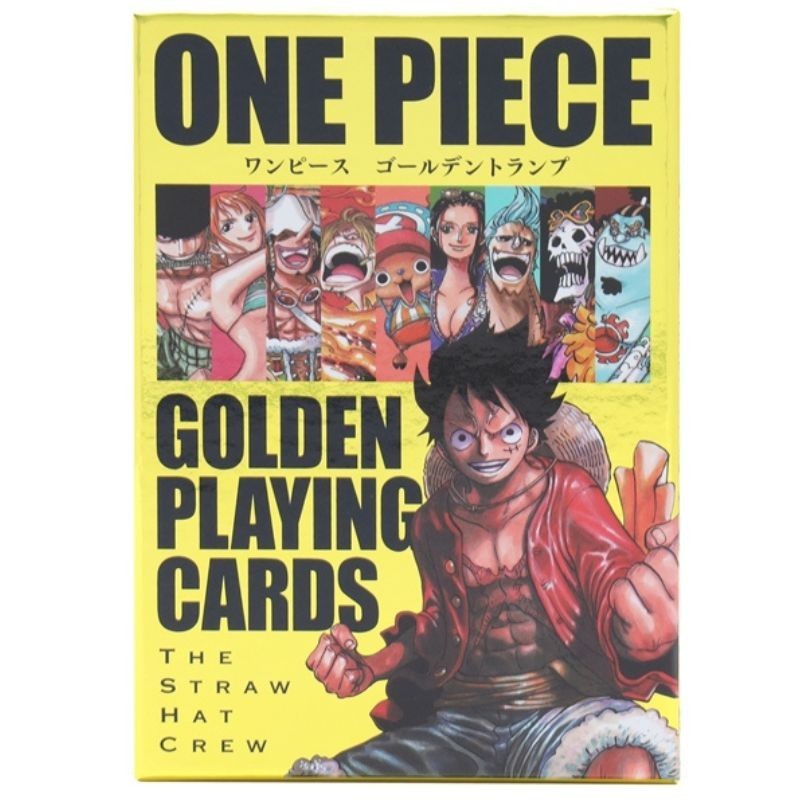 Shueisha One Piece Golden Playing Cards Trump The Straw Hat Crew JAPAN OFFICIAL