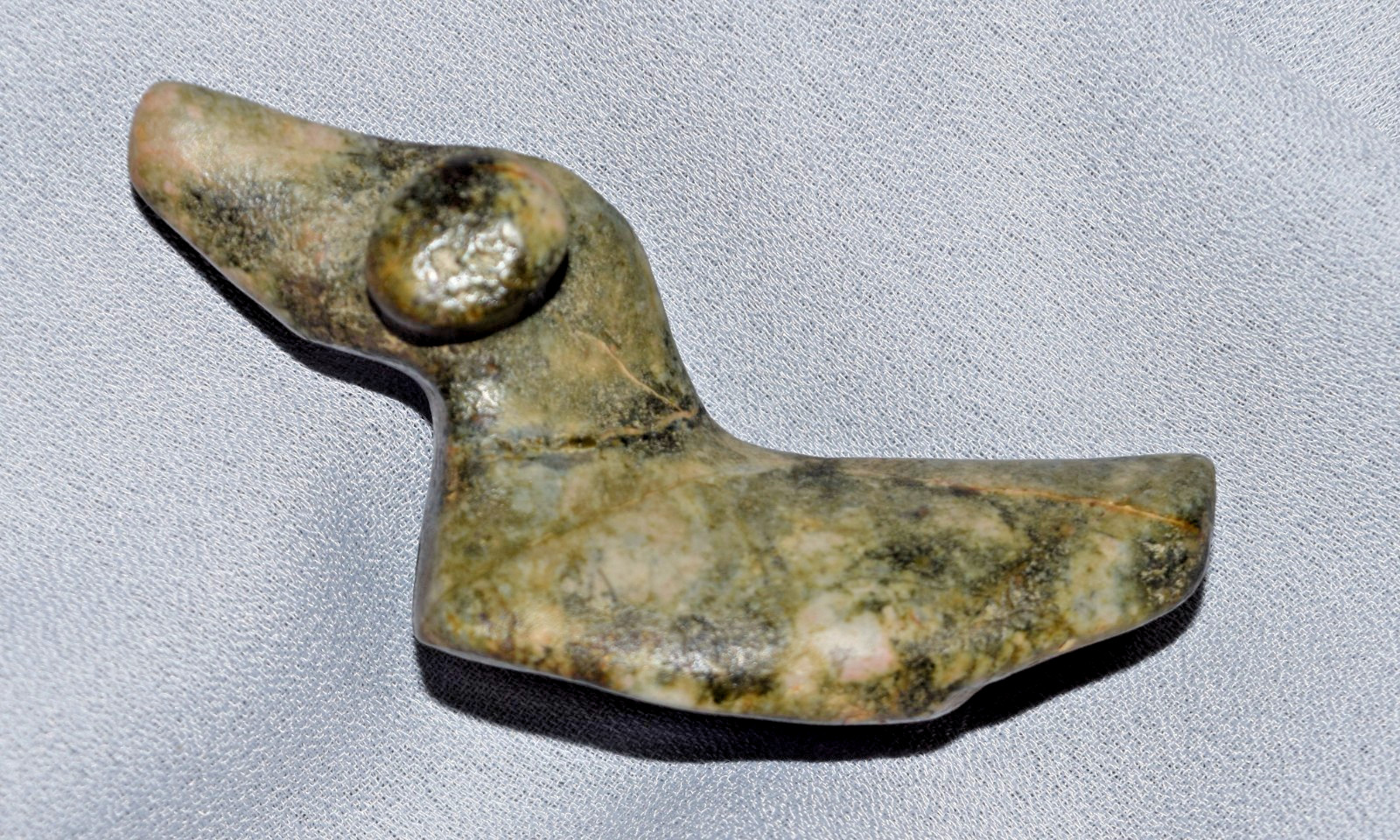 Authentic Fine Popeye Birdstone Rare and Beautiful Material