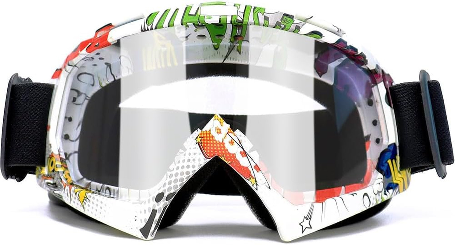 Dirt Bike and ATV Goggles - Dustproof, Anti-Fog, UV Protection for Everyone