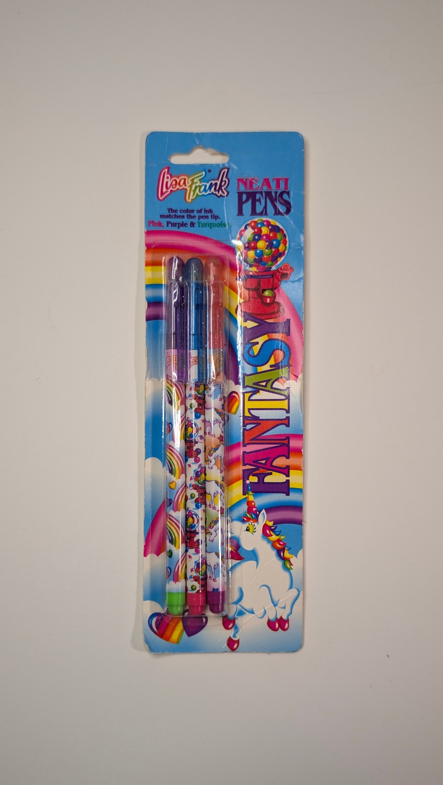 Vintage Lisa Frank Neat Pens Fantasy Pen Set NOS NIB
