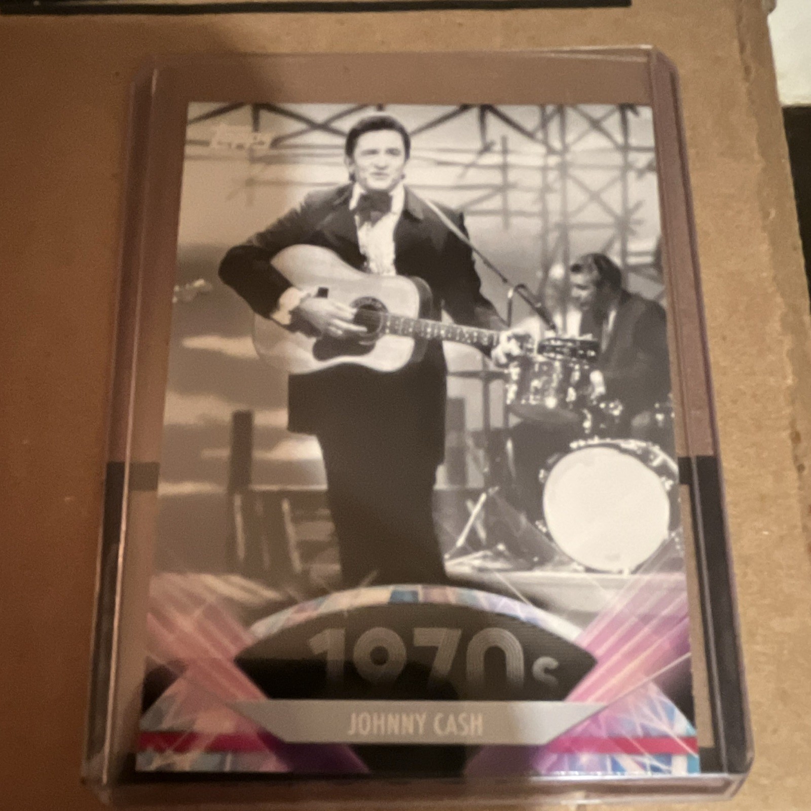 Topps 1970s Johnny Cash #106 Base Set Non-Sport Trading Card